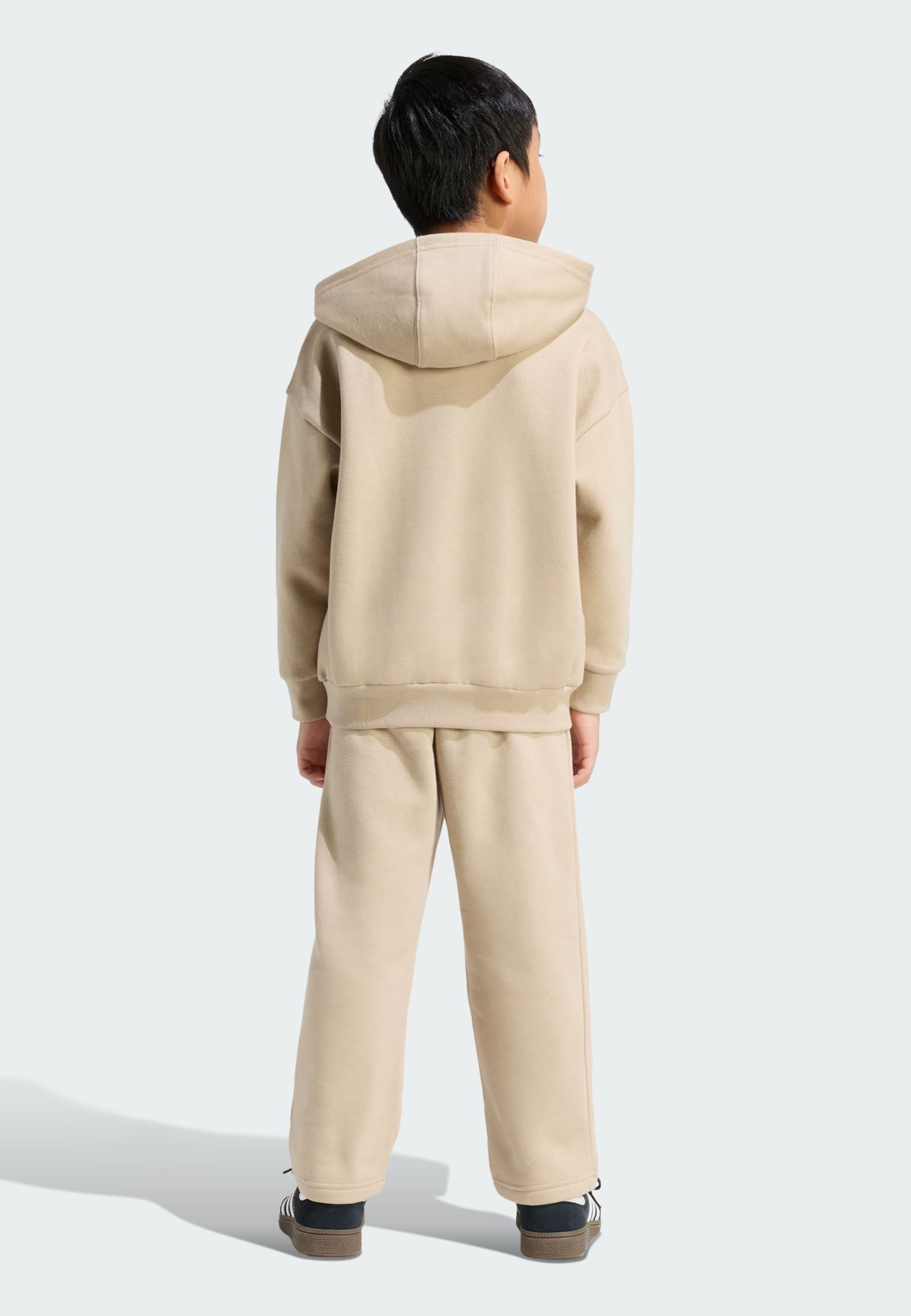Smėlio Spalva ADIDAS ORIGINALS Treningas 'Oversized Hoodie Open