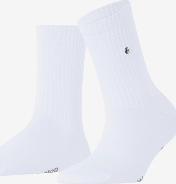 BURLINGTON Socks 'Fleet Street' in White: front
