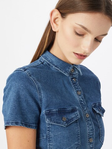 Noisy may Shirt Dress 'Joy' in Blue