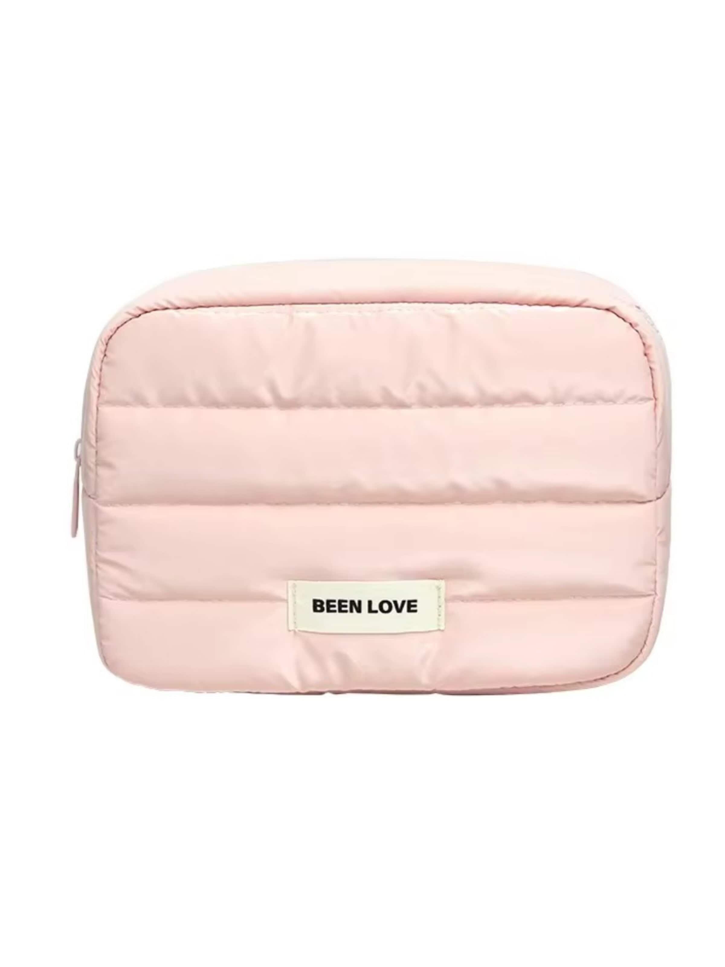 MEVYRA Toiletry Bag in Pink: front