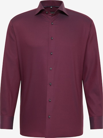 ETERNA Regular fit Business Shirt in Red: front