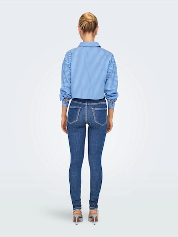 ONLY Skinny Jeans 'ONLROSE' in Blau