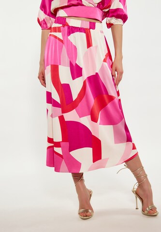 faina Skirt in Pink: front