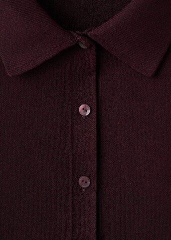 MANGO Knit Cardigan 'Albert' in Red