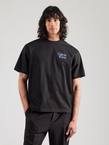 Calvin Klein Jeans - Camisa em preto: frente