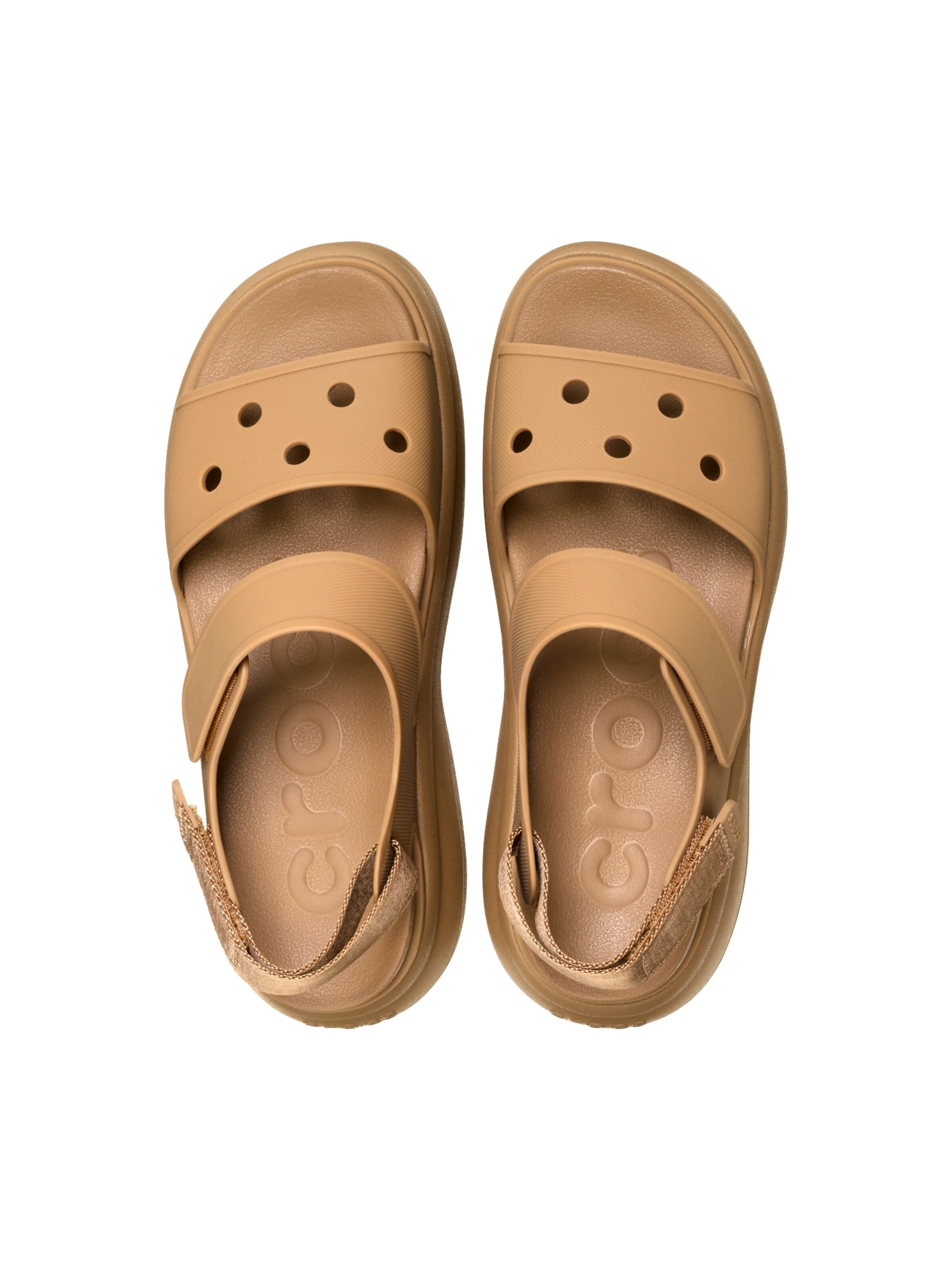Crocs - Sandalias 'Sandalen mit Klettverschluss „Soho y Strap“' en marrón