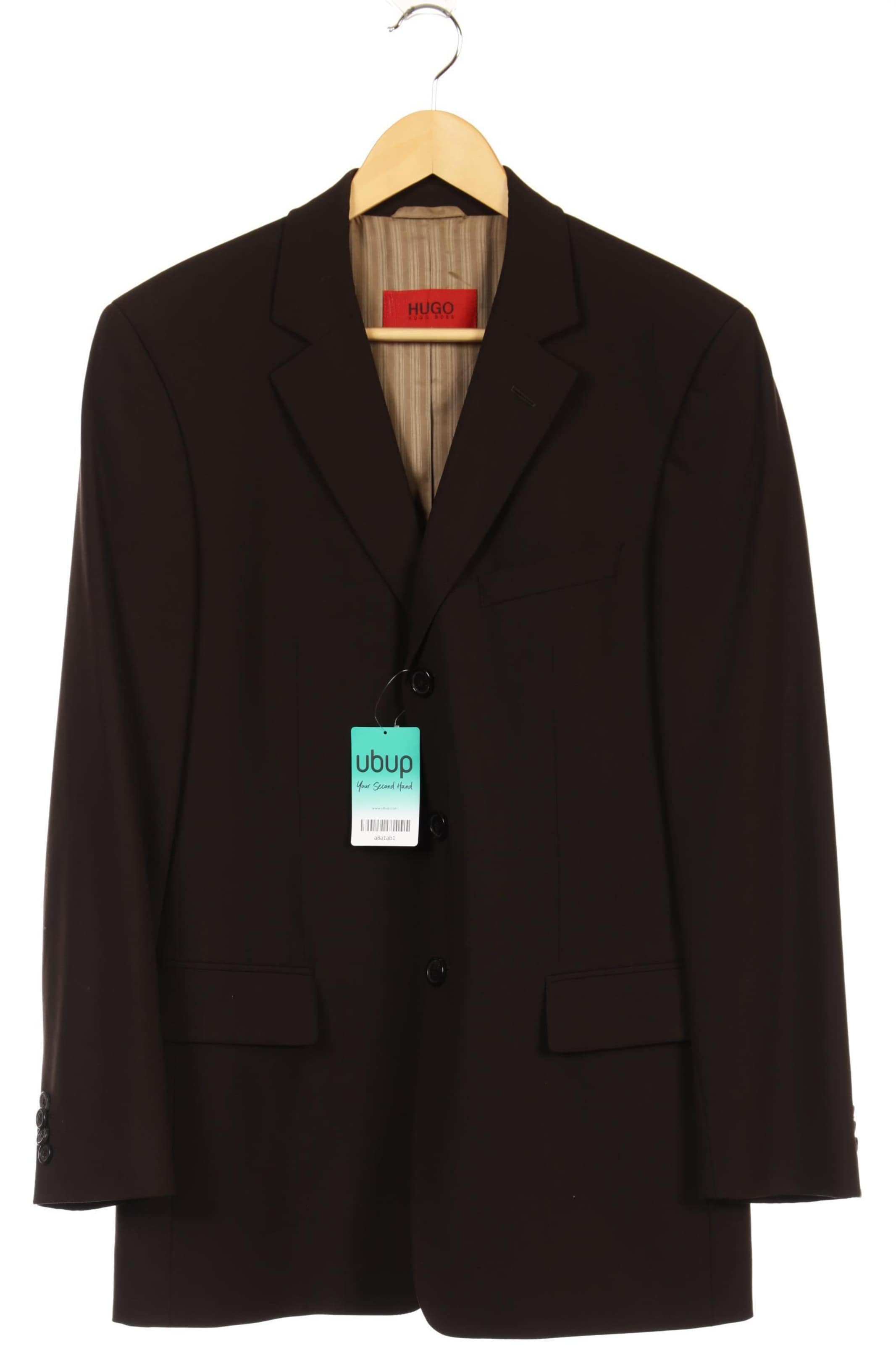 HUGO Suit Jacket in S in Brown: front