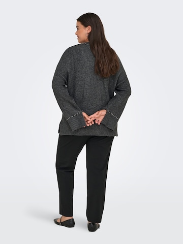 ONLY Carmakoma Knit cardigan 'CARELSIE' in Grey
