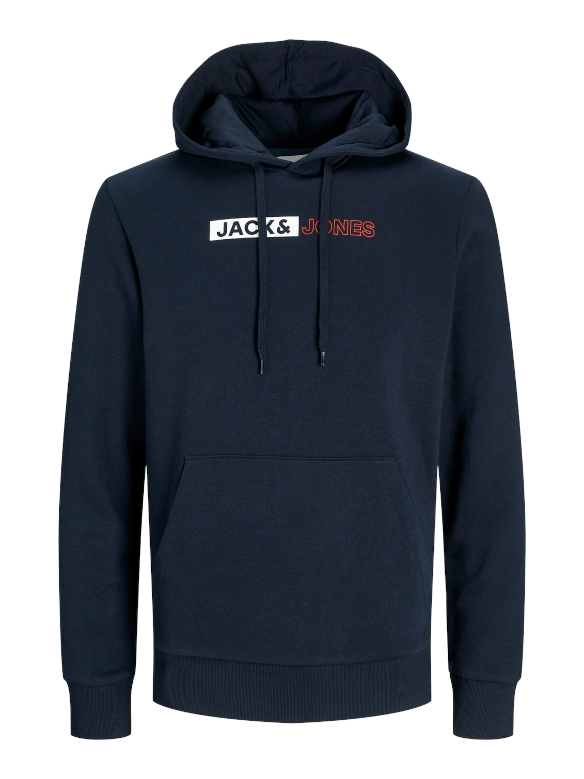 JACK & JONES Tréning póló - kék: elől