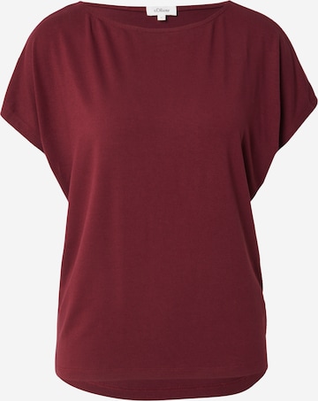 s.Oliver Shirt in Rot: Vorderseite