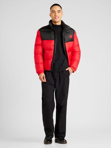HUGO Red Winter Jacket 'Balto' in Red