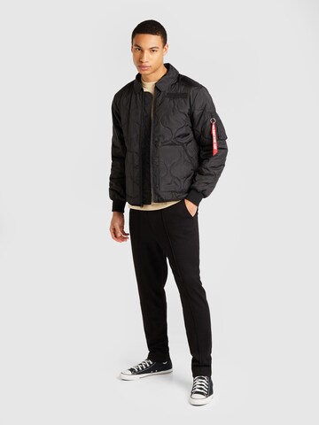 ALPHA INDUSTRIES Přechodná bunda – černá