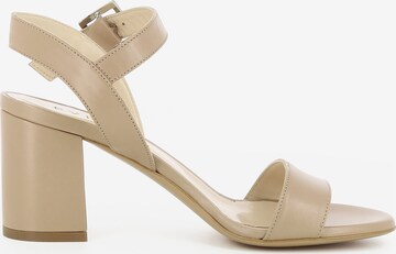 EVITA Sandalen met riem in Beige