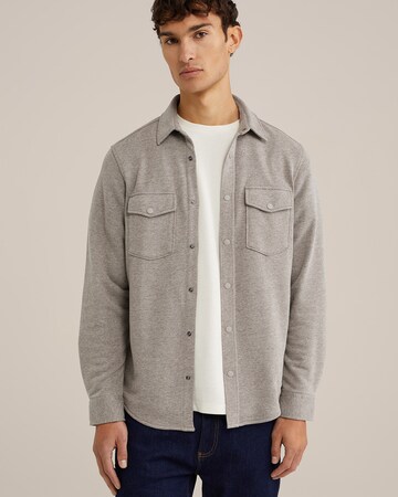 Regular fit Giacca di mezza stagione di WE Fashion in grigio: frontale