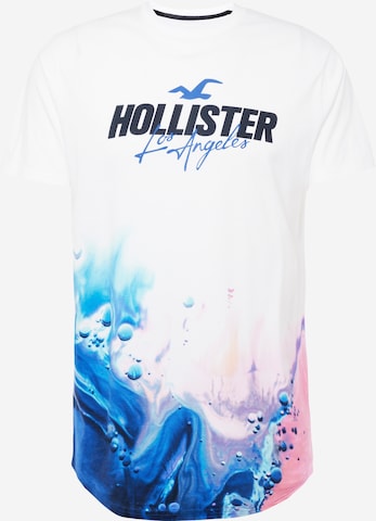 HOLLISTER Majica | bela barva: sprednja stran