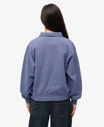 Sweat-shirt Superdry en bleu