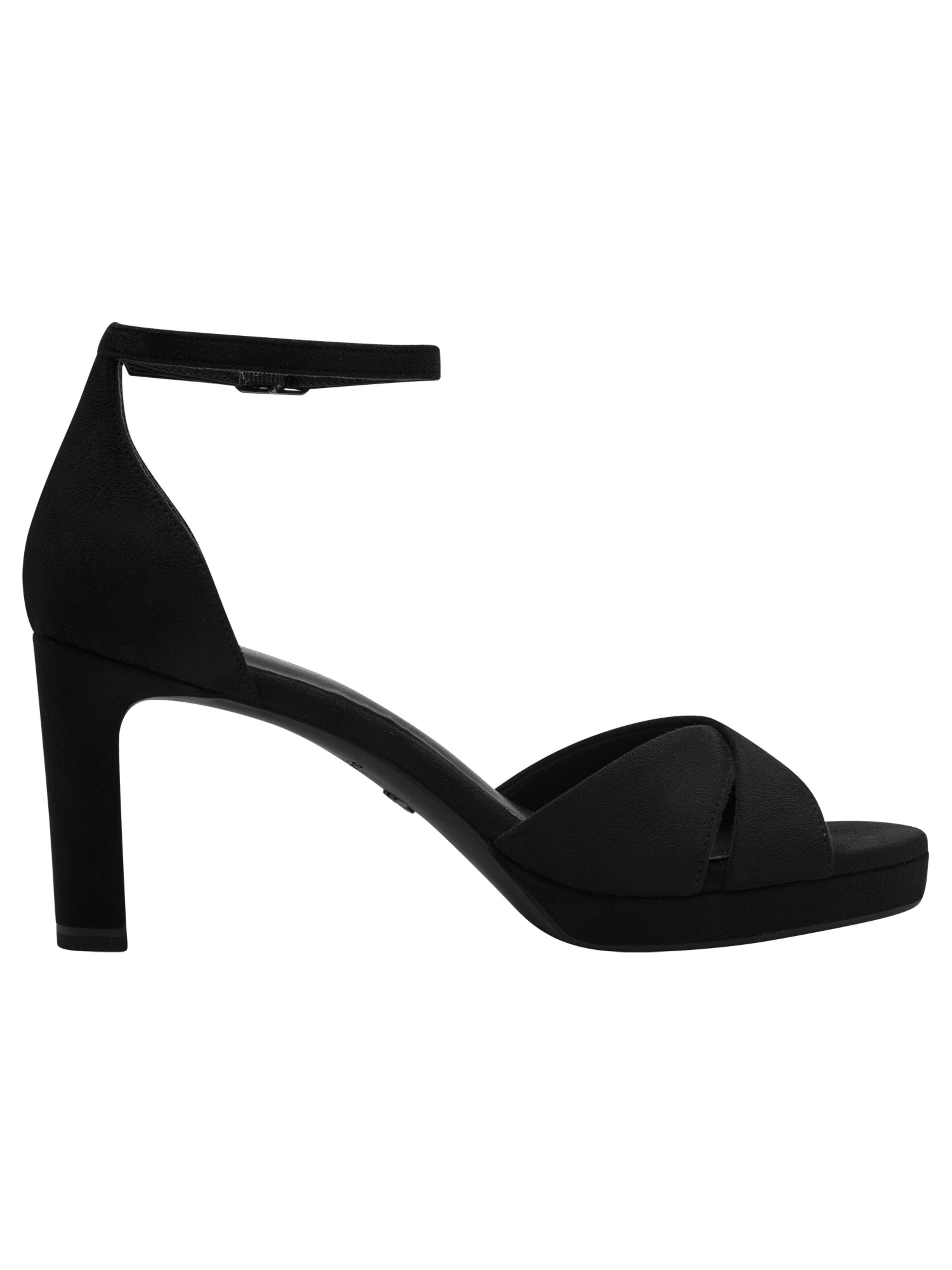 Sandales à lanières Tamaris en noir