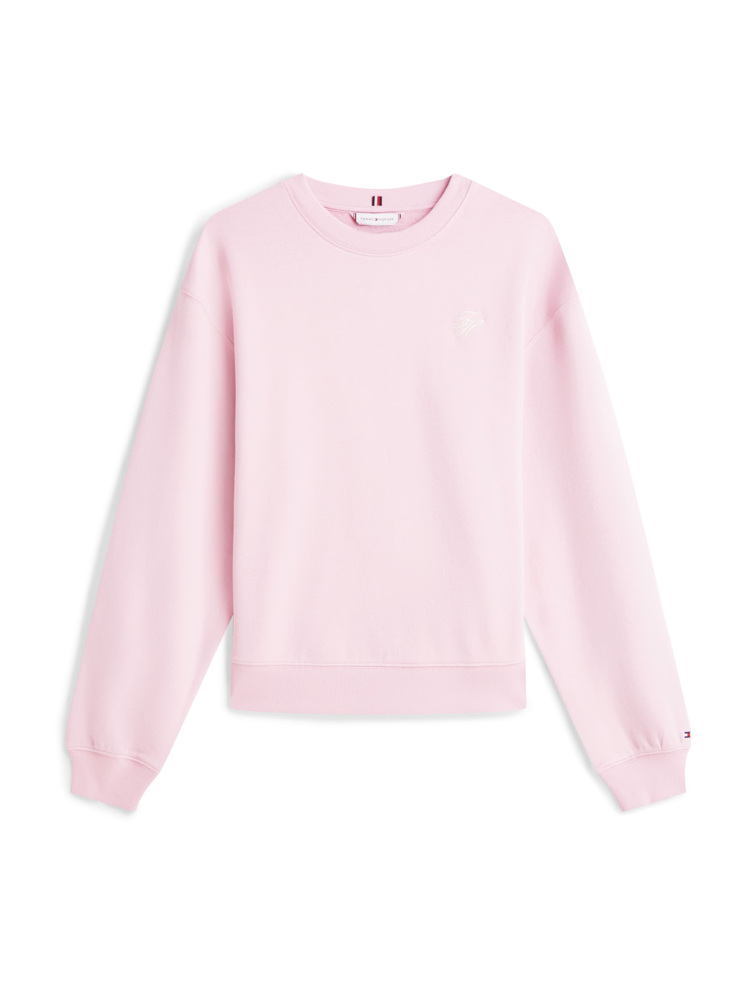 TOMMY HILFIGER Mikina – pink: přední strana