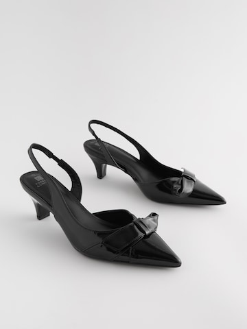 Next Лодочки с открытой пяткой 'Forever Comfort®' в Черный