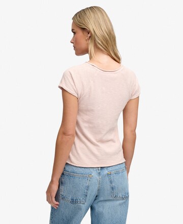 Superdry & Co Shirt 'Athletic Essentials' in Roze
