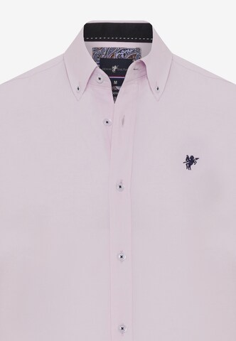 DENIM CULTURE Klasický střih Košile 'Matthew' – pink