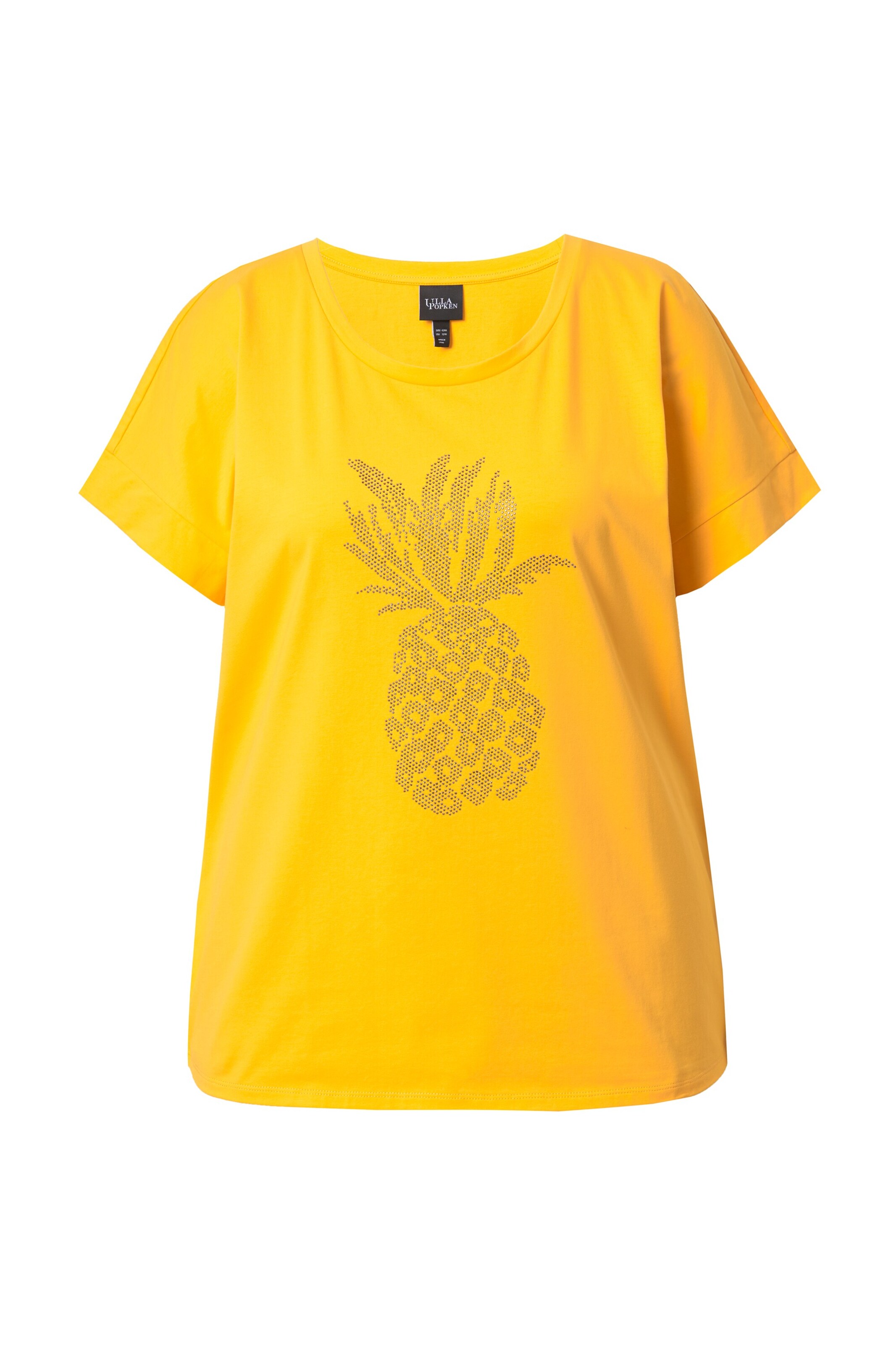 Ulla Popken Shirt in Gelb: Vorderseite