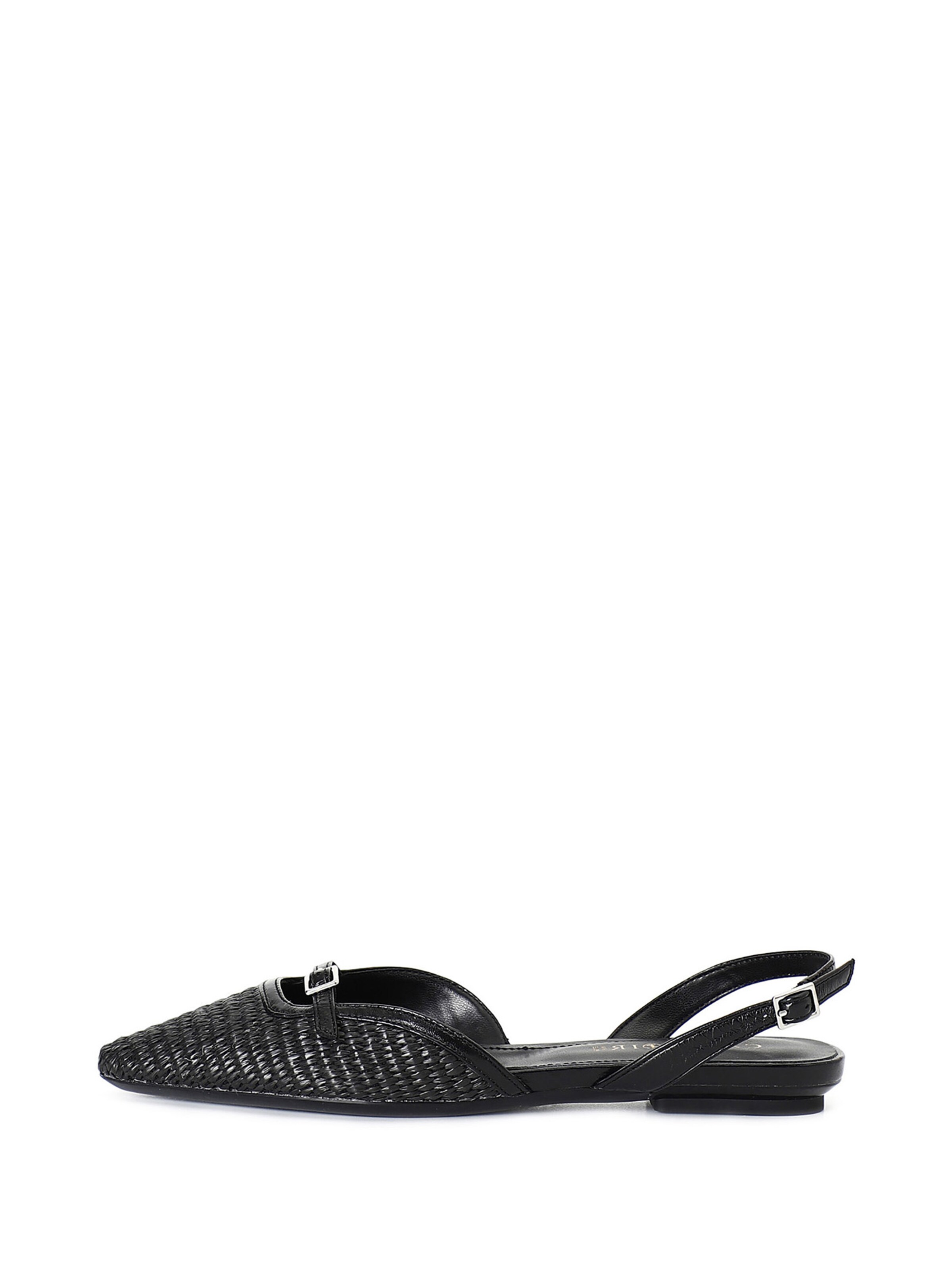 CAFè NOIR Ballerina in Black: front