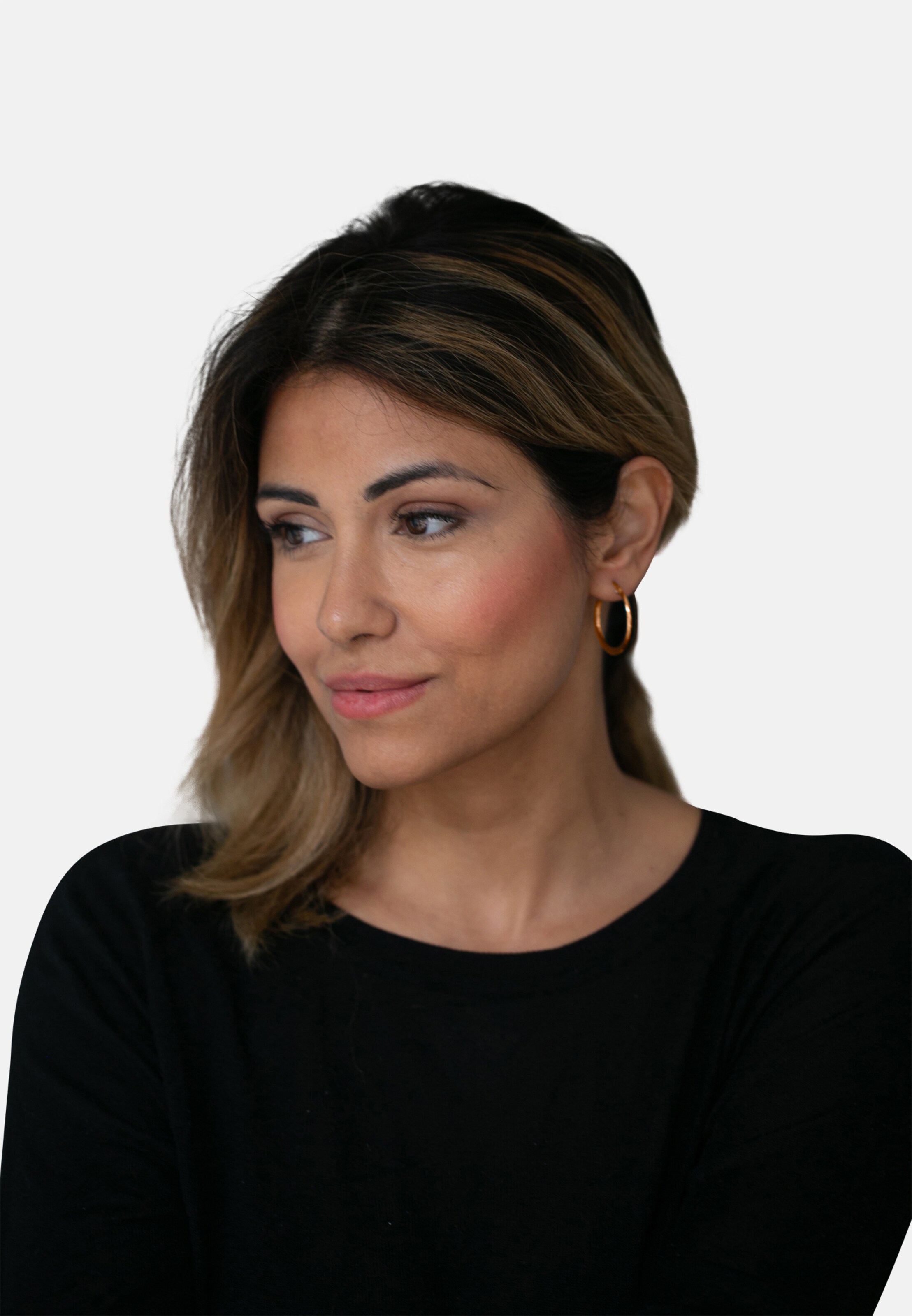 Heideman Ohrschmuck in Gold: Vorderseite