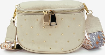HARPA Crossbody bag in Beige: front