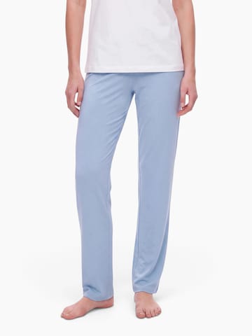 Loosefit Pantalon de pyjama Skiny en bleu : devant