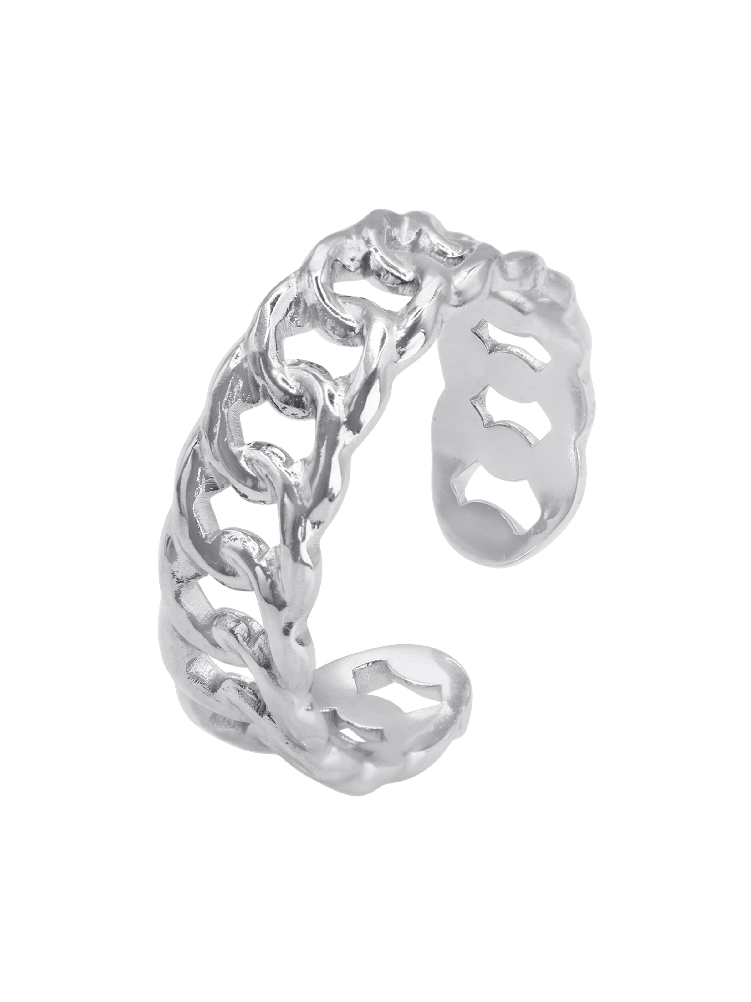 Bague 'Palma' Heideman en argent : devant