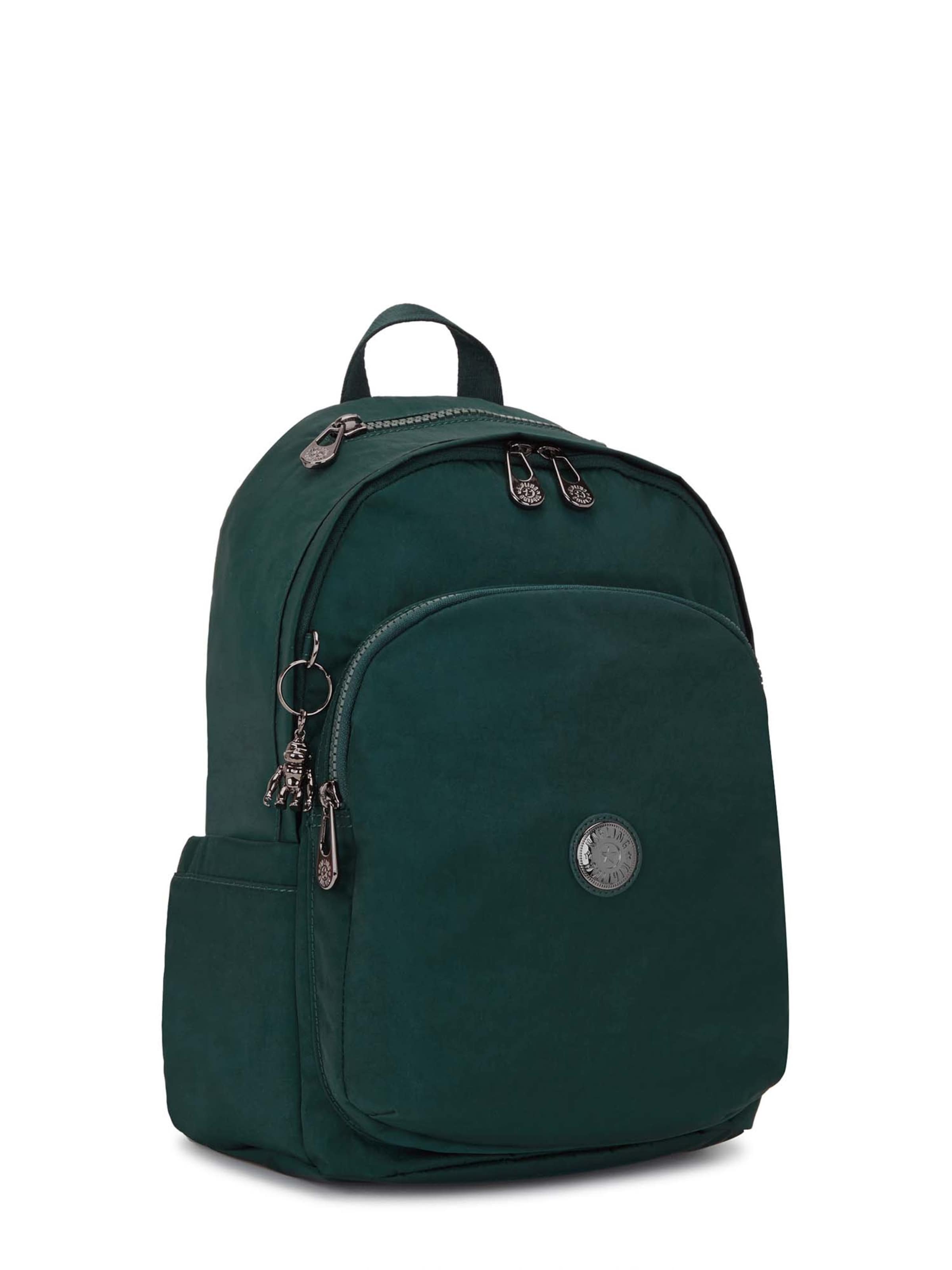Kipling green backpack sale