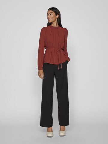 VILA Bluse in Braun