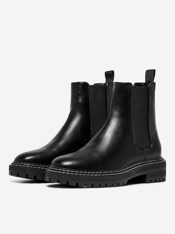 ONLY Chelsea Boots 'Beth' in Schwarz