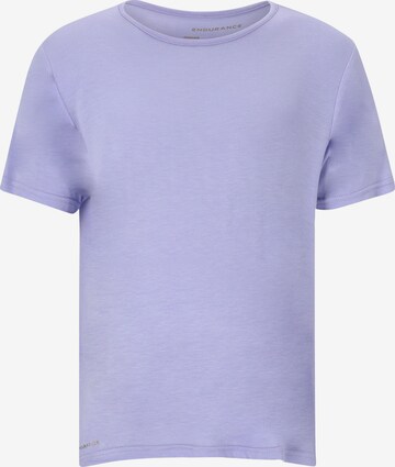 ENDURANCE Performance Shirt 'Candra' in Purple: front