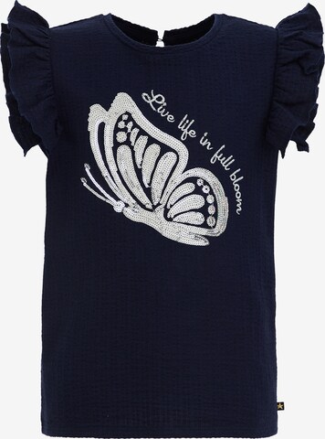 WE Fashion Shirt in Blauw: voorkant