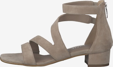 TAMARIS Strap sandal in Grey