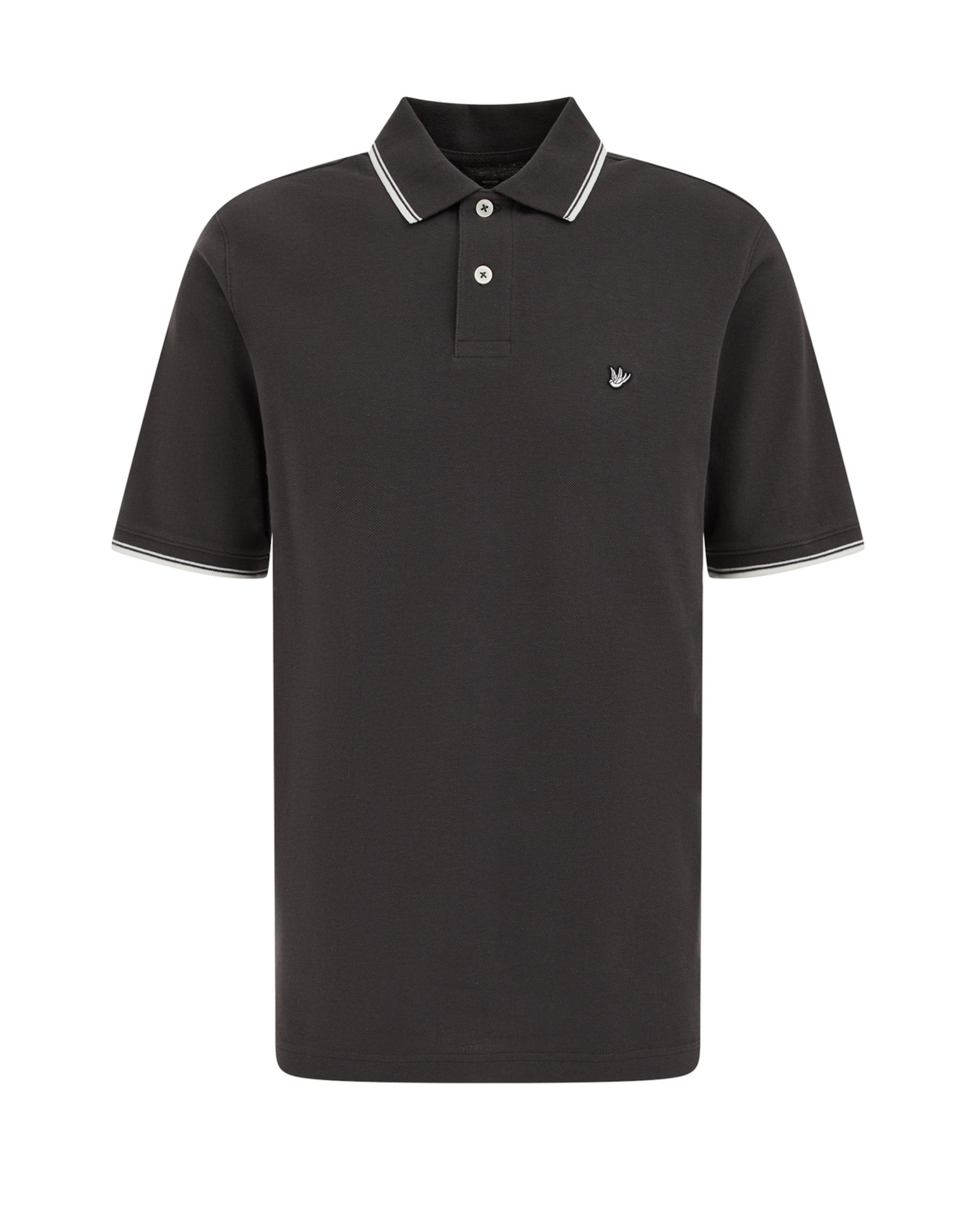 WE Fashion Shirt in Grijs: voorkant