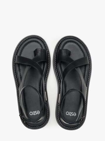 Estro Sandals '22-21' in Black