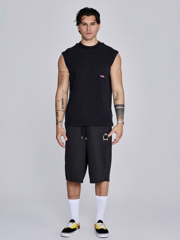 T-Shirt SikSilk en noir