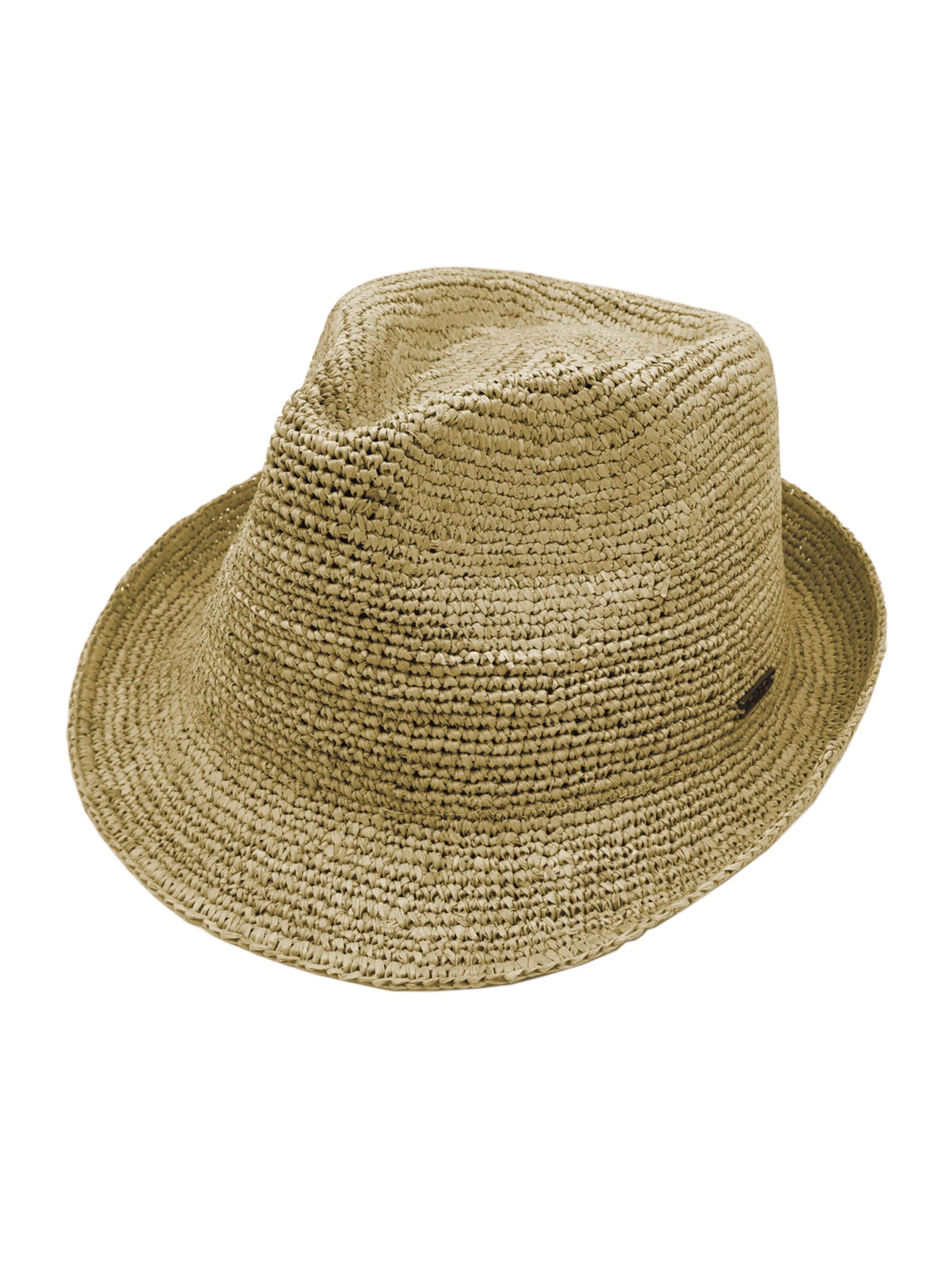 CAPO Hat 'Trilby' in Beige: front
