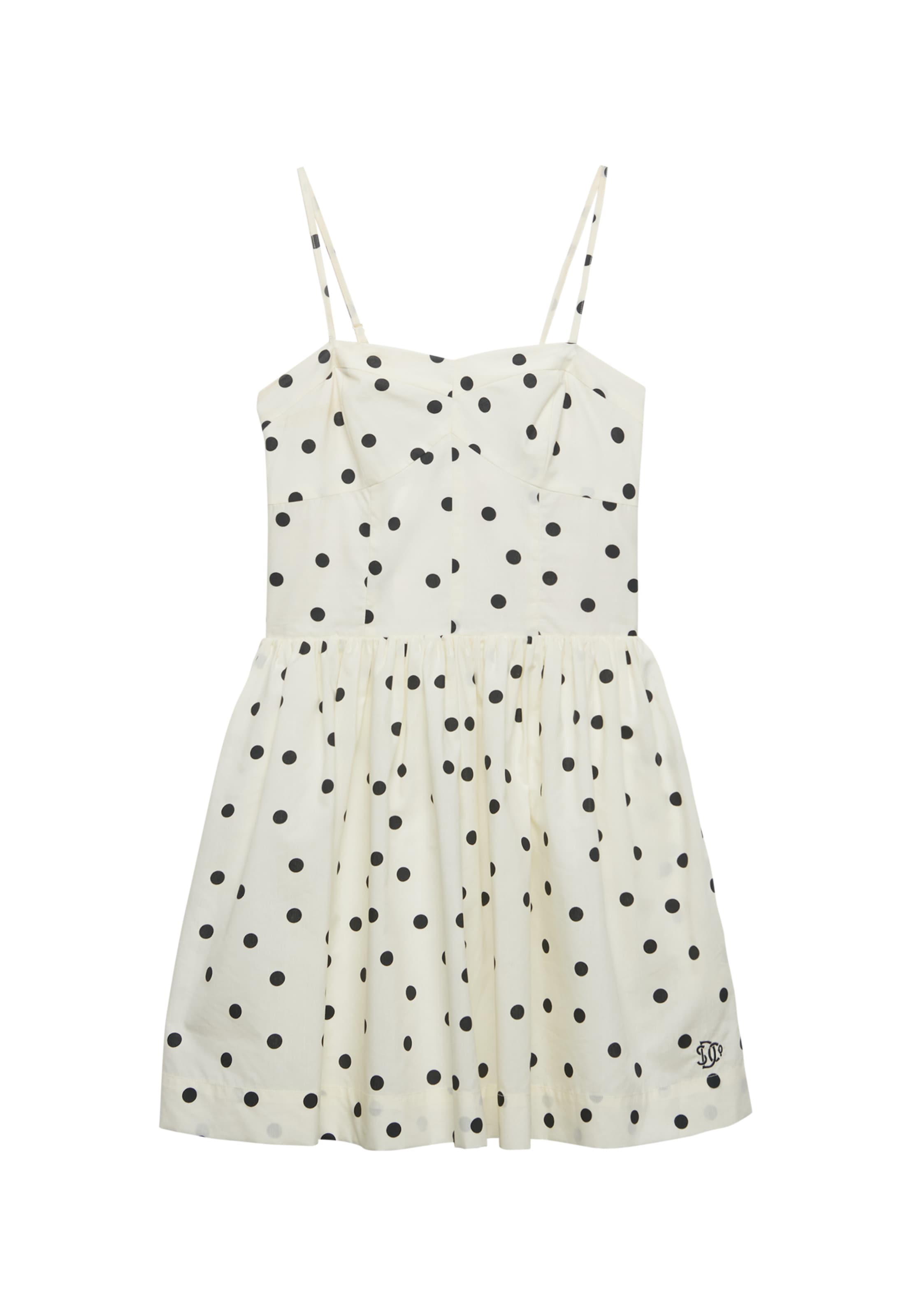 Superdry & Co Zomerjurk in Beige: voorkant