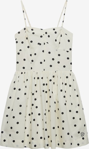 Superdry & Co Zomerjurk in Beige: voorkant