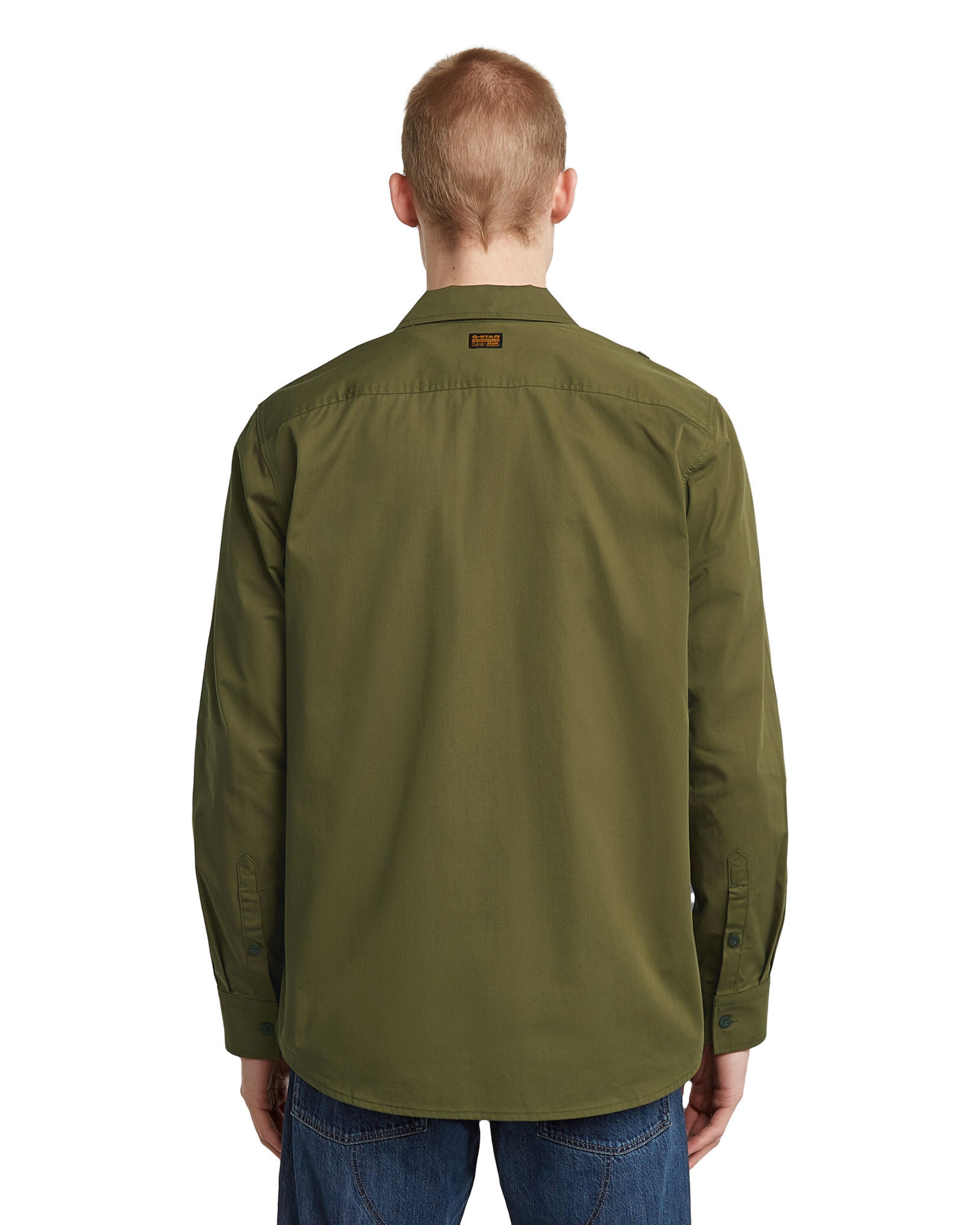 G-STAR Regular fit Button Up Shirt in Green