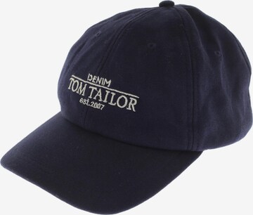 TOM TAILOR DENIM Hat & Cap in One size in Blue: front