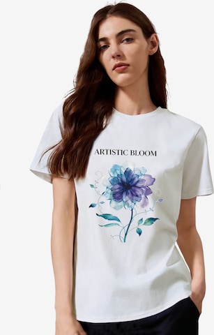 GORHEY Shirt in Weiß: Vorderseite