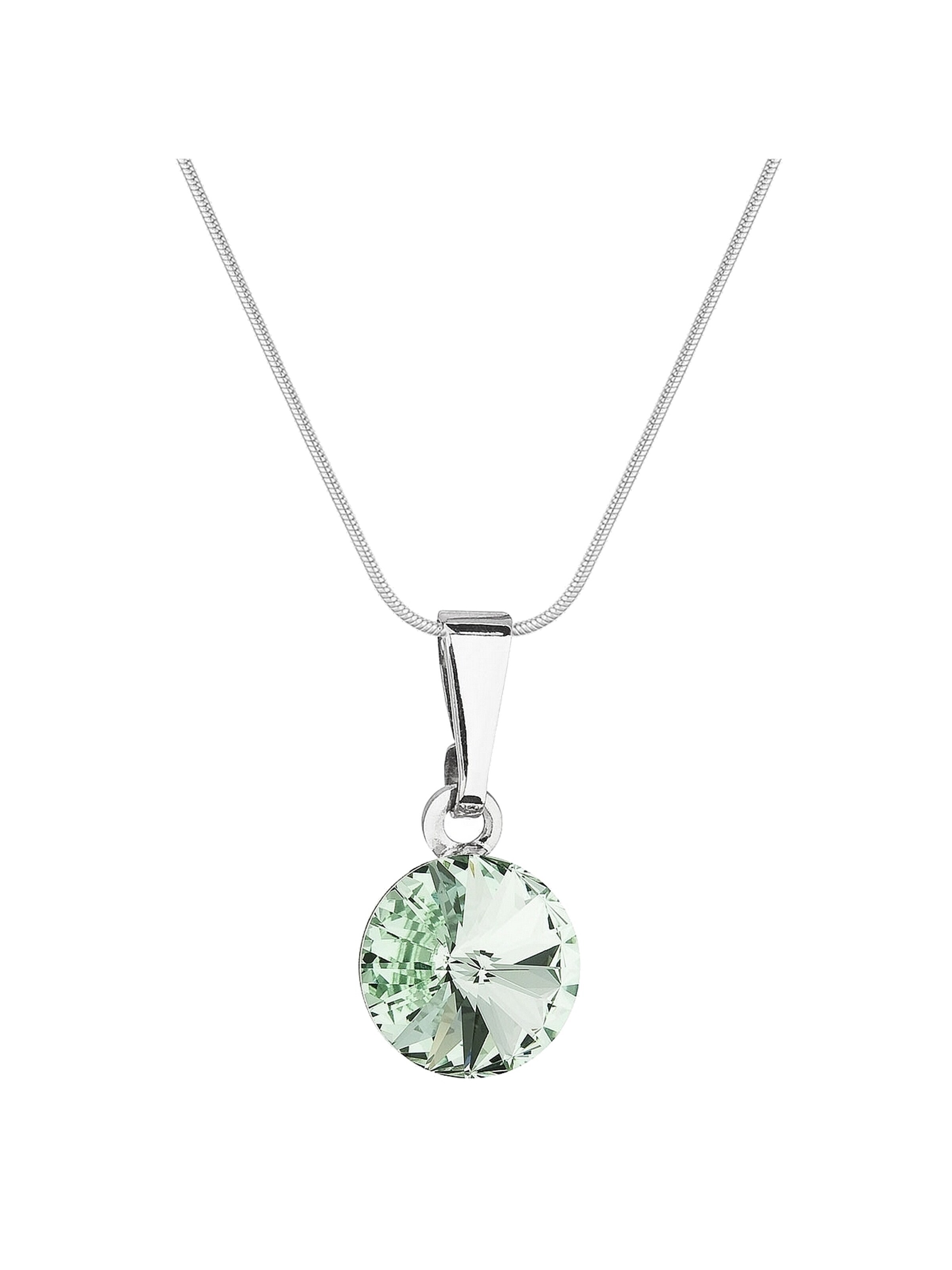 EXCLUSIVE EDITION Řetízek 'Rivoli adorned with Swarovski crystals' – zelená