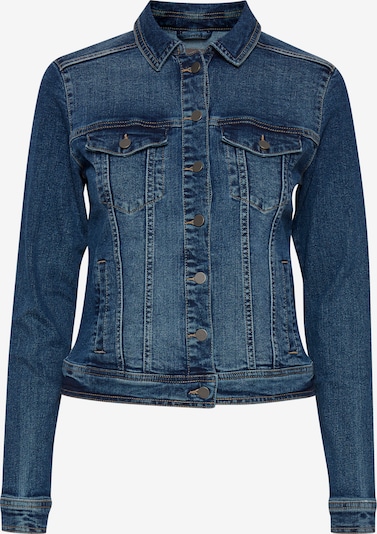 Fransa Jeansjacke in blau, Produktansicht