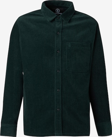 Coupe regular Chemise 'FOSTERED II' Volcom en vert : devant