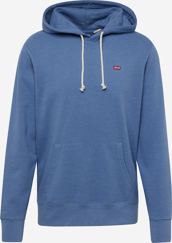 Coupe regular Sweat-shirt 'The Original HM Hoodie' LEVI'S ® en bleu : devant